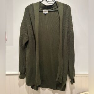 100% cotton Universal Thread Sage Green Knit Sweater